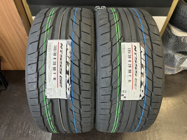 ◆在庫あり! 即納! 2本Set 245/30R20 245/30-20 NITTO NT555 G2 タイヤ交換 クラウン マークX カムリ MAZDA6 アテンザ ベンツ アウディ BMW拍卖