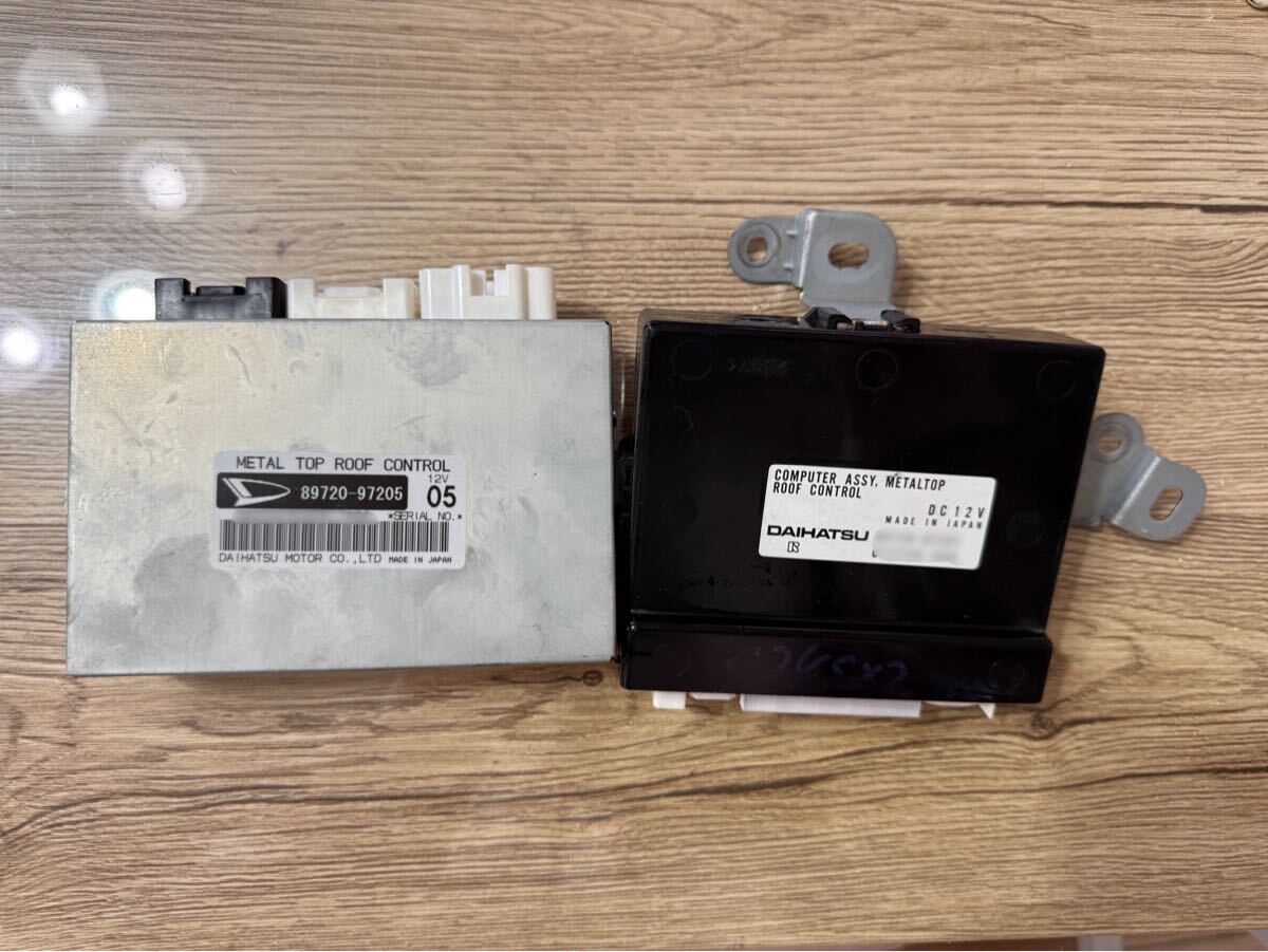 ★動作品★ L880Kコペン メタルトップ ルーフコントロール コンピューター2点 拍卖