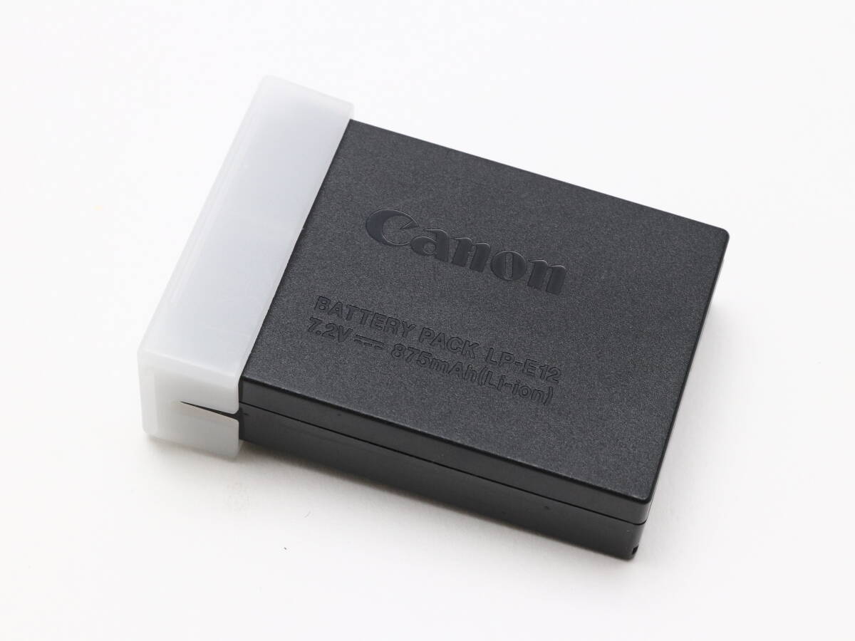 Canon キヤノン LP-E12 純正 バッテリー ① 70-7拍卖