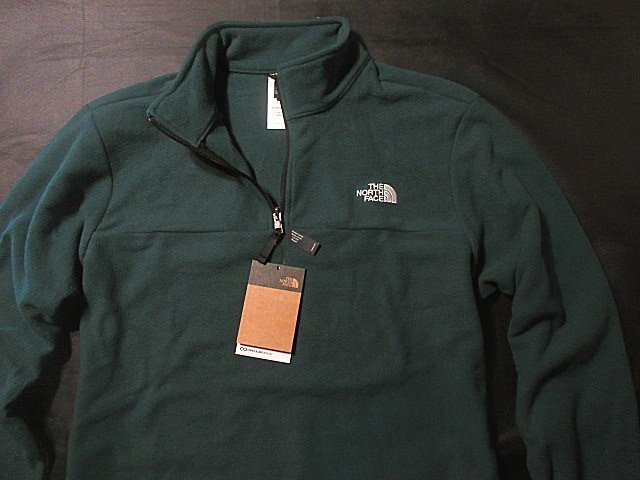 本物正規◆ノースフェイス◆ハーフジップ フリース NEW ANCHOR 1/4ZIP FLEECE■XL■緑 DEEP NORI■新品■アメリカ限定/6GI/The North Face拍卖