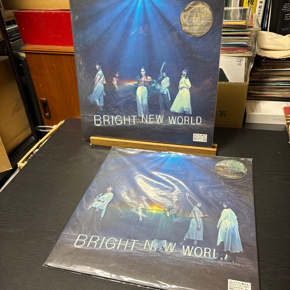 Little Glee Monster CD DVD BRIGHT NEW WORLD 初回生産限定盤A+Bセット リトグリ SRCL11394-5 SRCL11396-7 拍卖