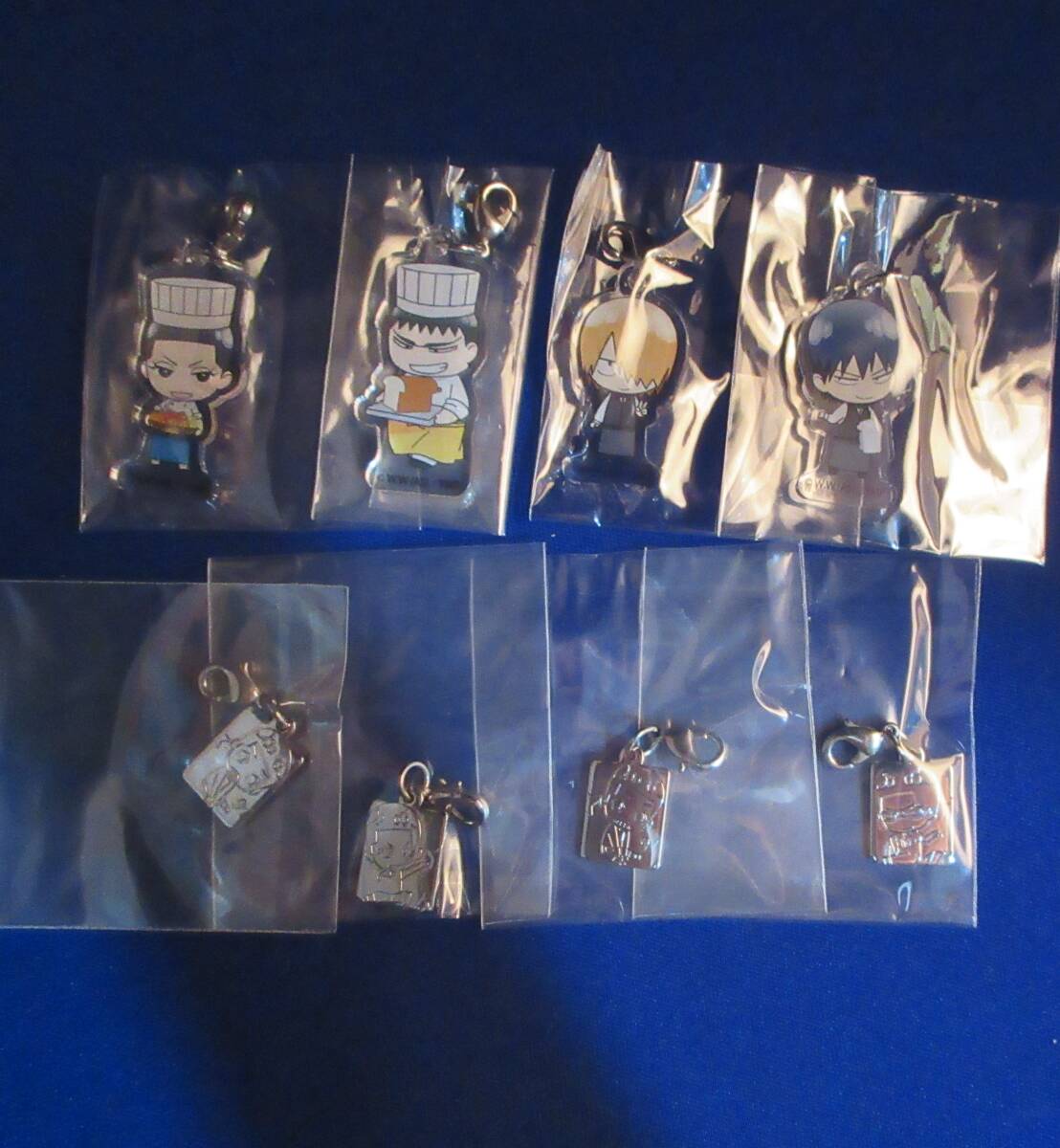 弱虫ペダル④■アクリルキーホルダー・チャームのセット 8個拍卖