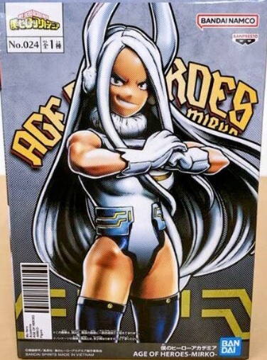 箱に小さな凹みあり 新品未開封 箱に微かな凹みあり 新品未開封 僕のヒーローアカデミア AGE OF ミルコ拍卖