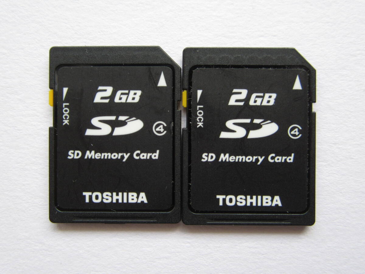 TOSHIBA SD Memory Card SD-K02G 2GB MADE IN JAPAN 東芝 SDカード 日本製 送料込拍卖