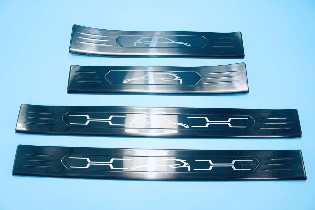 ハリアー 80系 harrier 内側スカッフプレート【E51c】拍卖