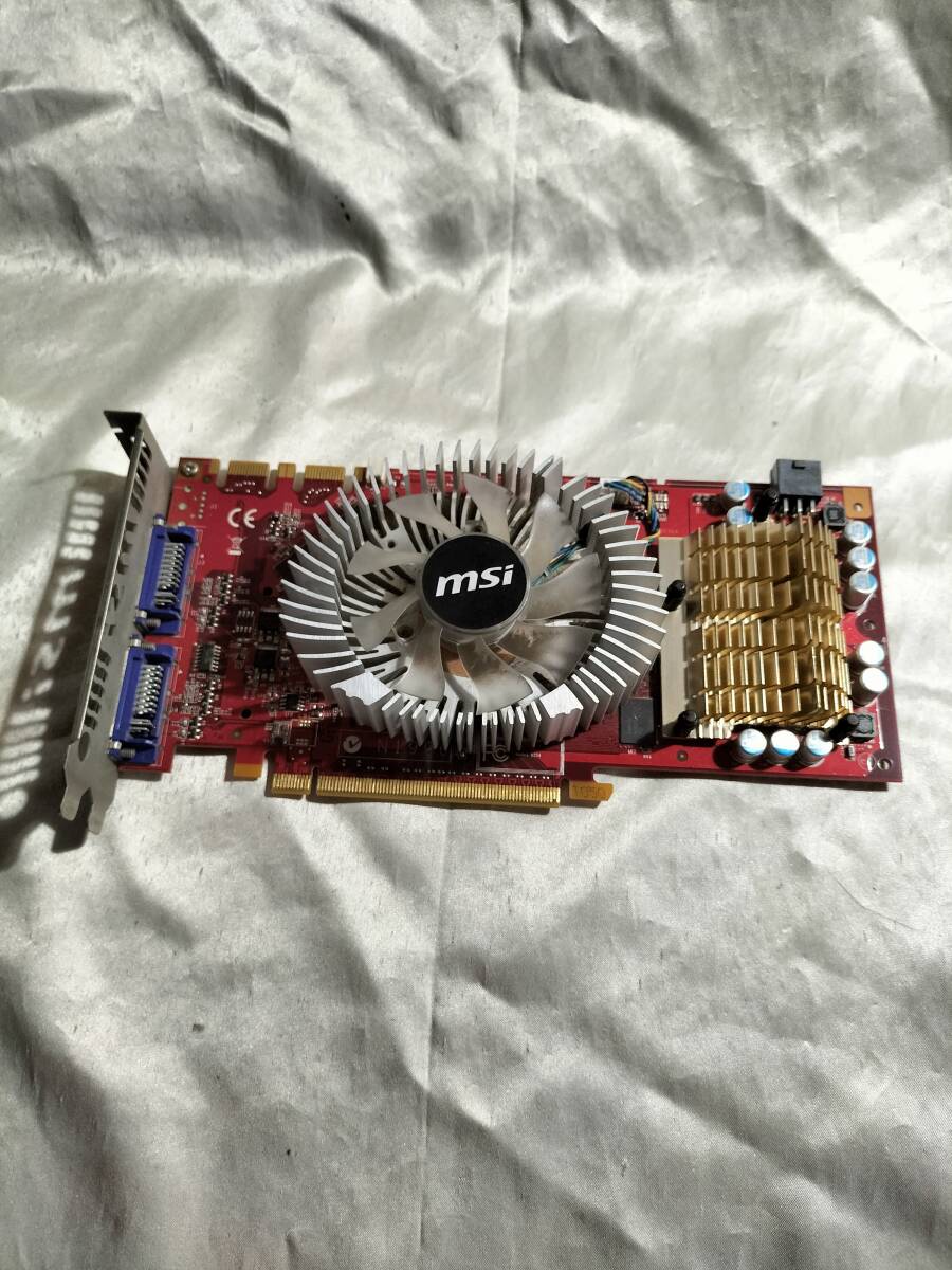 ★MSI N250GTS-2D512 NVIDIA GeForce GTS 250 PCI-EX●ビデオカード拍卖