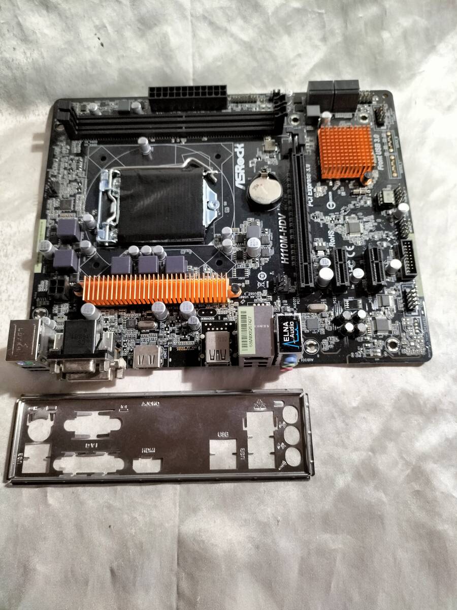 ★ASROC H110M-HDV LGA1151 H110 MATA ●マザーボード拍卖