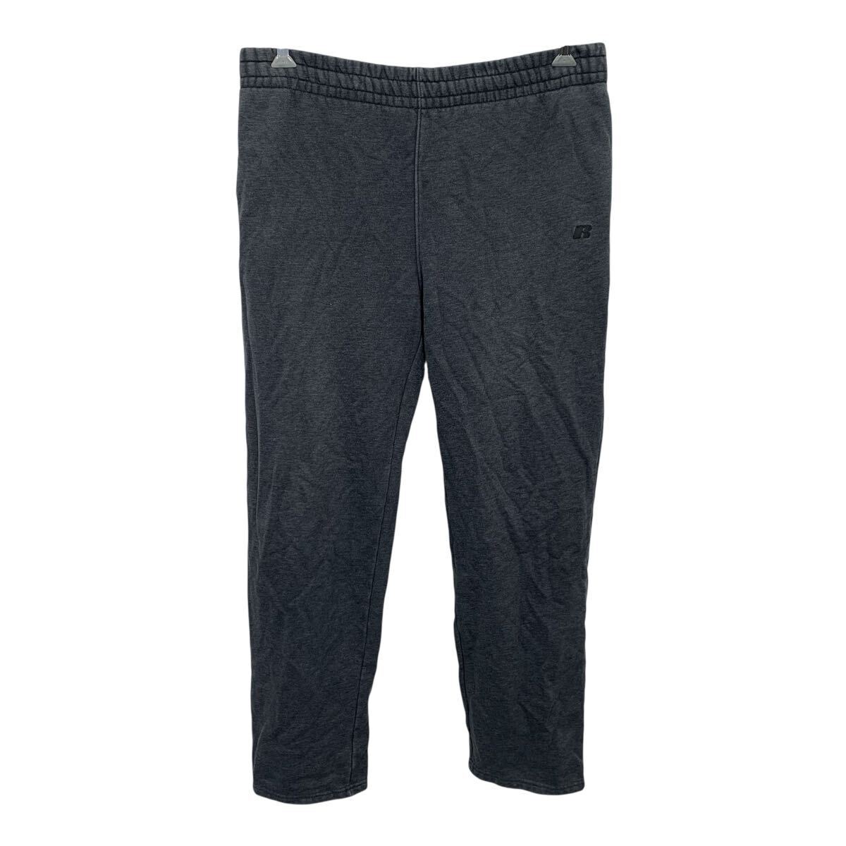 RUSSELL ATHLETIC ジャージパンツ M チャコール ラッセルアスレチック イージーパンツ スウェット 古着卸 アメリカ仕入 2506-1314拍卖