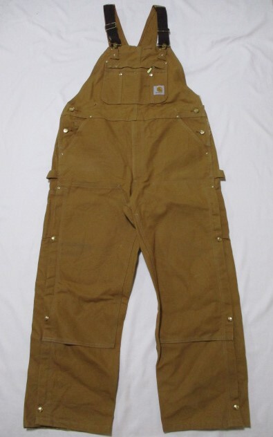 Carhartt カーハート ダック ダブルニー サイドジップ オーバーオール W38 L30拍卖