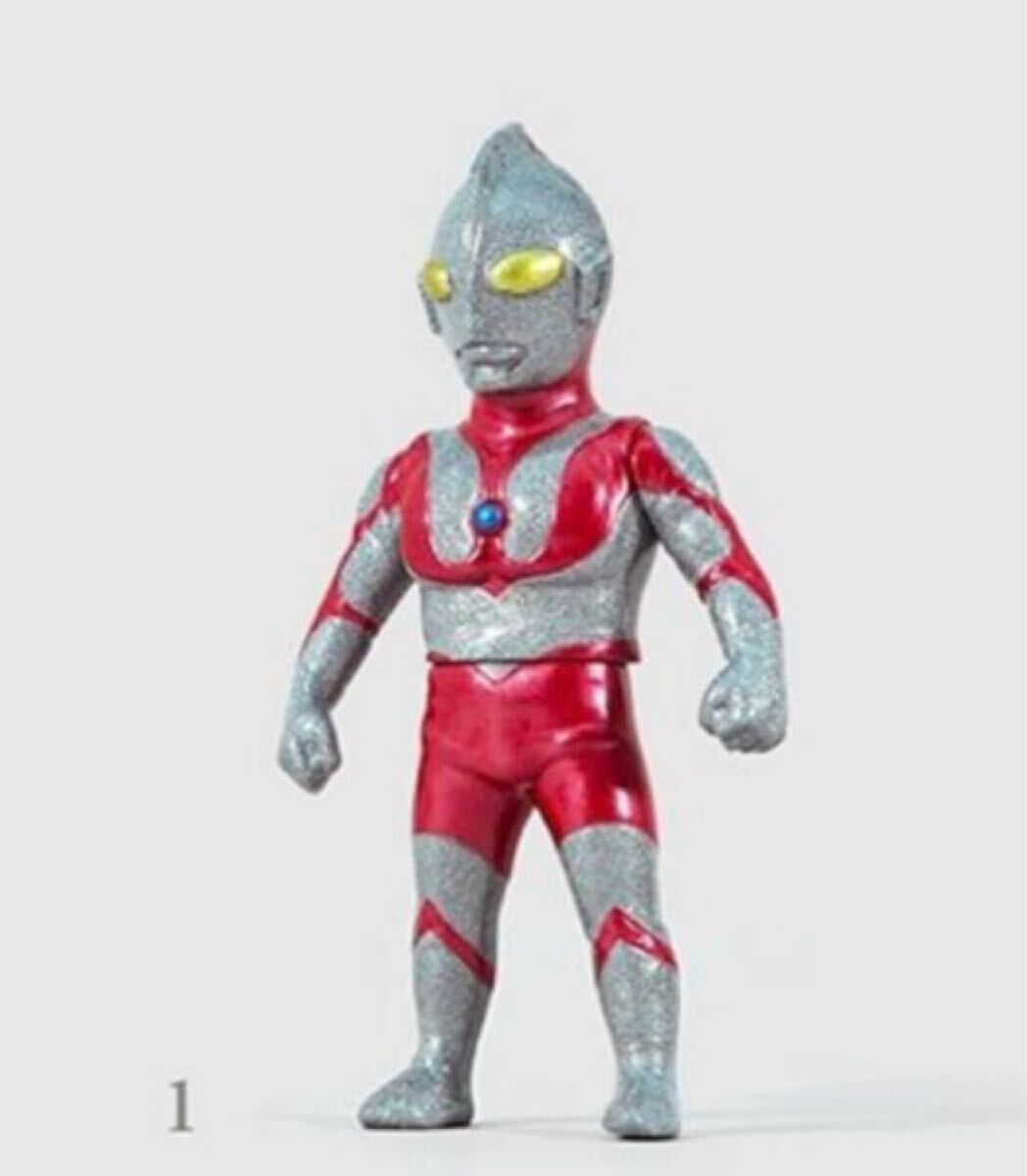 ULTRAMAN ソフビ 人形 円谷プロ ミニソフビ怪獣倉庫シリーズ マックストイ MAX TOY ウルトラマン IBUSHI METALLIC LAME Ver.拍卖