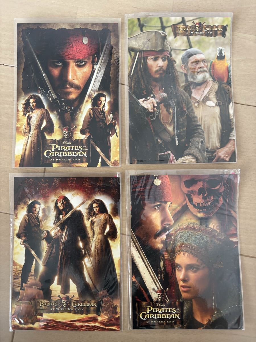 当時物 パイレーツオブカリビアン ポストカード 2007年 映画 トレジャー 拍卖