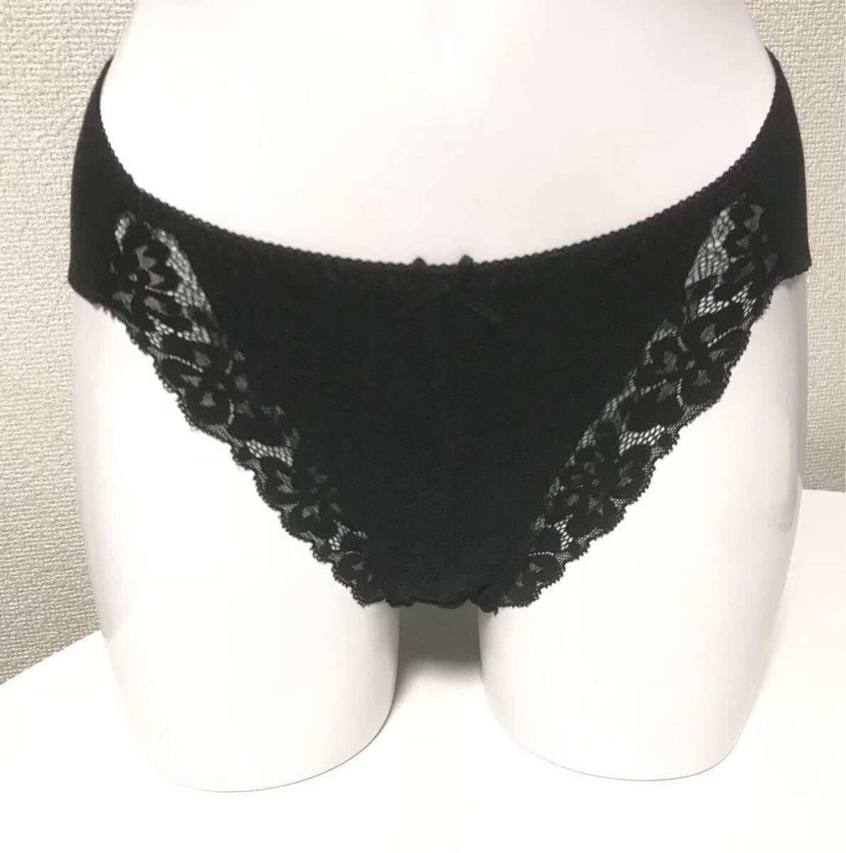 新品 SALE Mサイズ ショーツ レディース 綺麗 刺繍 ブラック拍卖