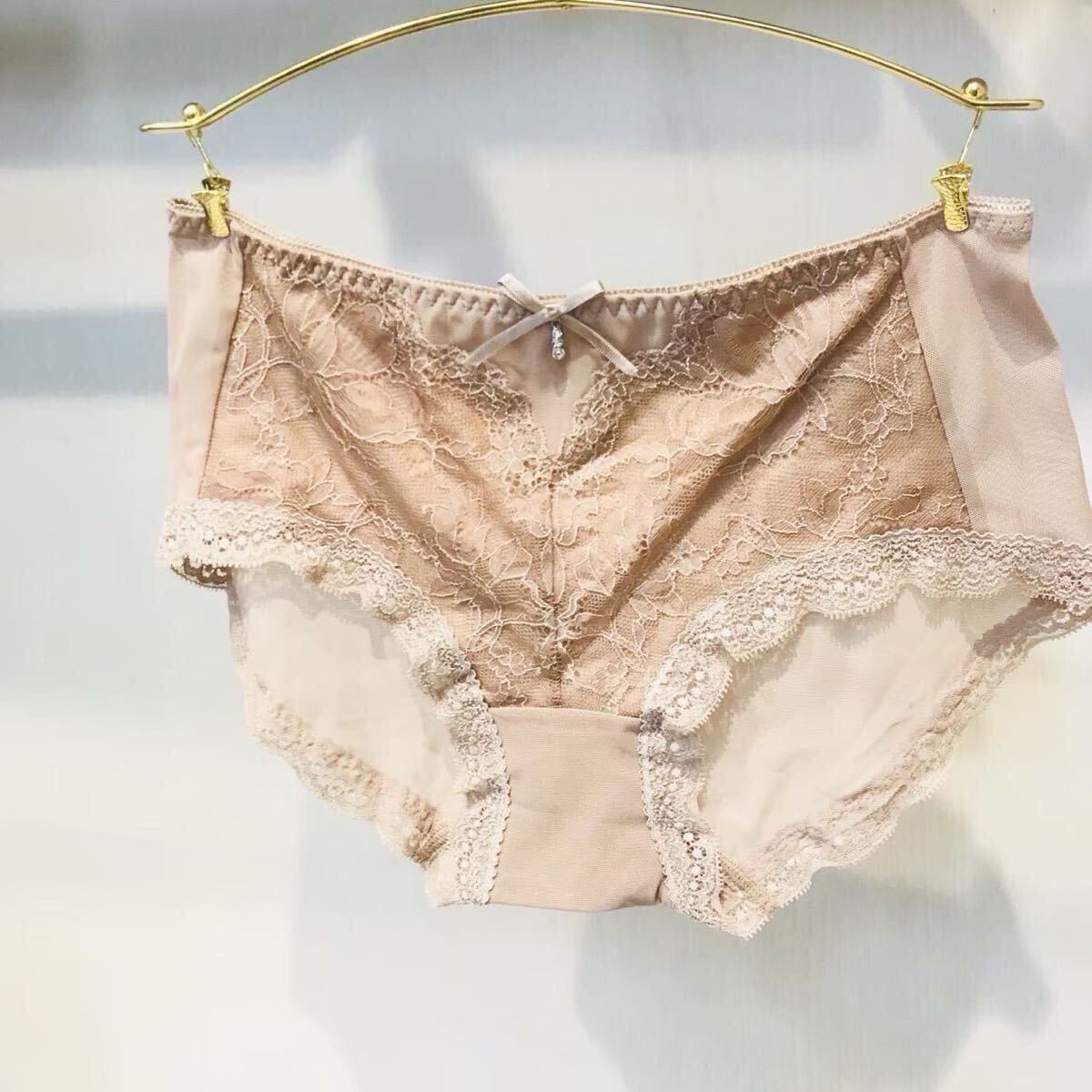 新品 SALE Lサイズ ショーツ レディース ベージュ拍卖