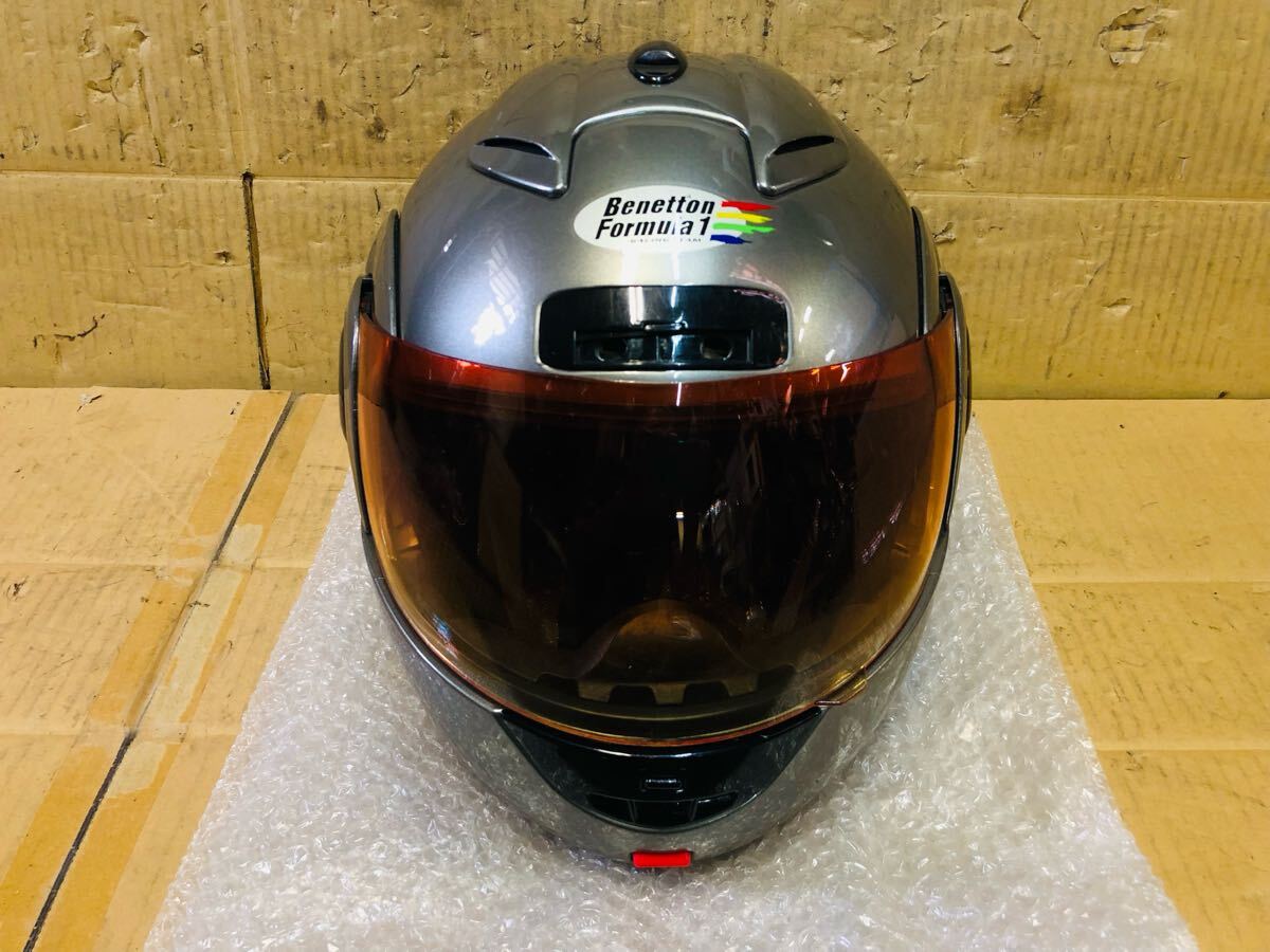 ベネトンフォーミュラ1 フルフェイス ヘルメット Benetton Formula 1 サイズ フリー拍卖