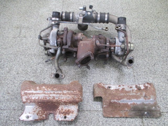 GX71、マークⅡ、GTツインターボ、1G-GTEU ターボチャージャー&遮熱板☆拍卖