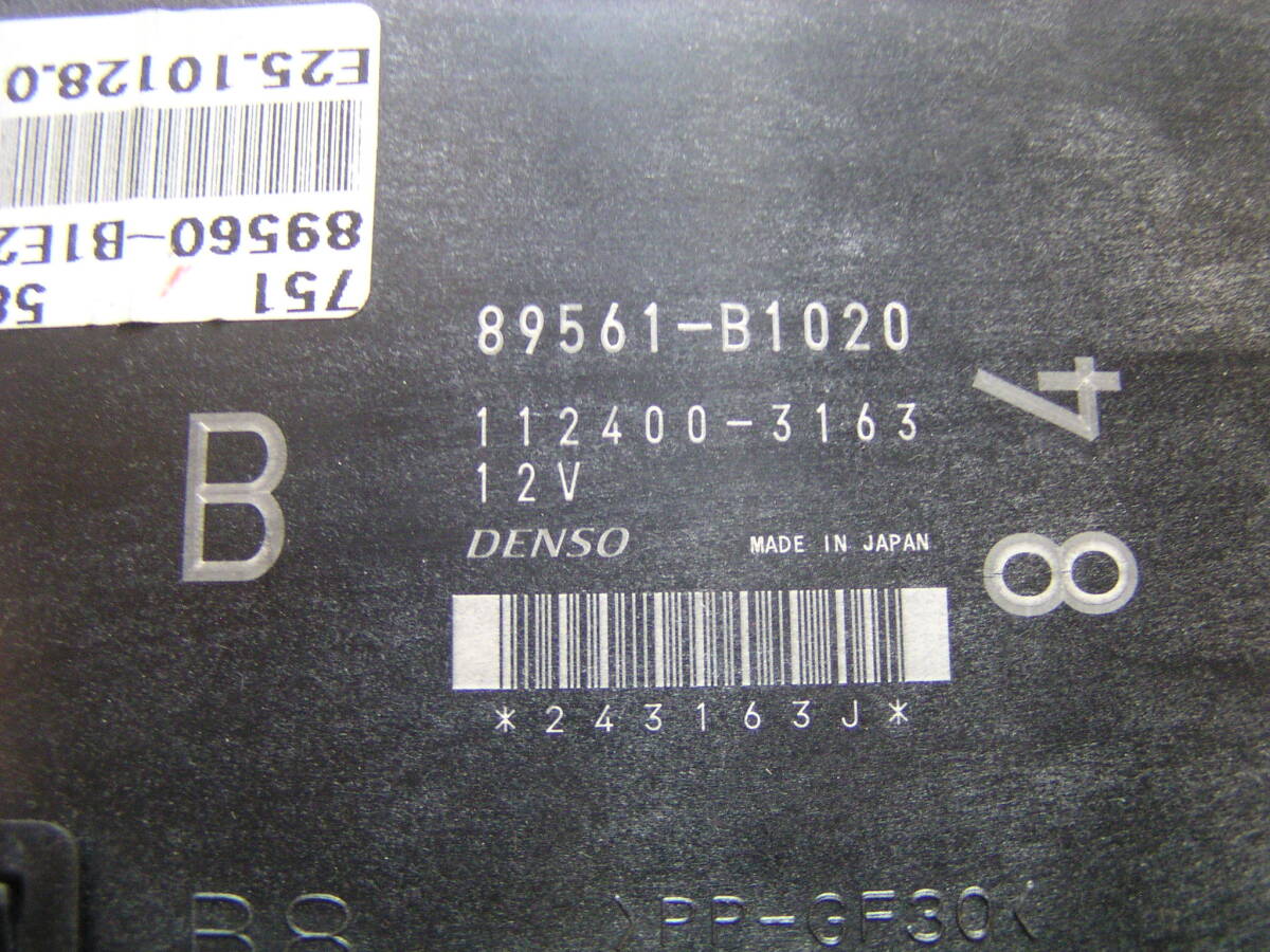☆ パッソ+HANA NGC30 エンジンコンピューター 89561-B1020 112400-3163拍卖