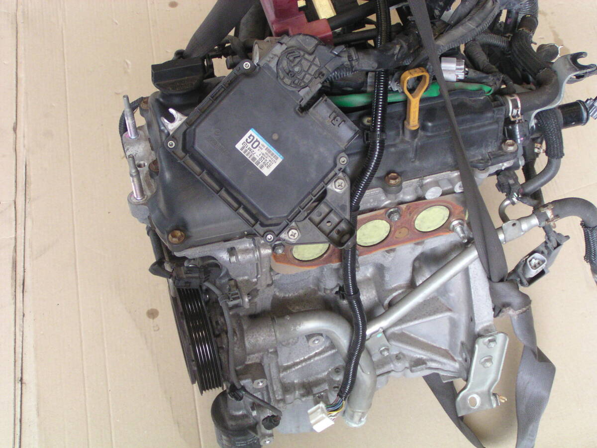 ☆ 個人様最寄りの営業所留め 73538km MH34S ワゴンR R06A エンジン ハーネス コンピューターセット拍卖