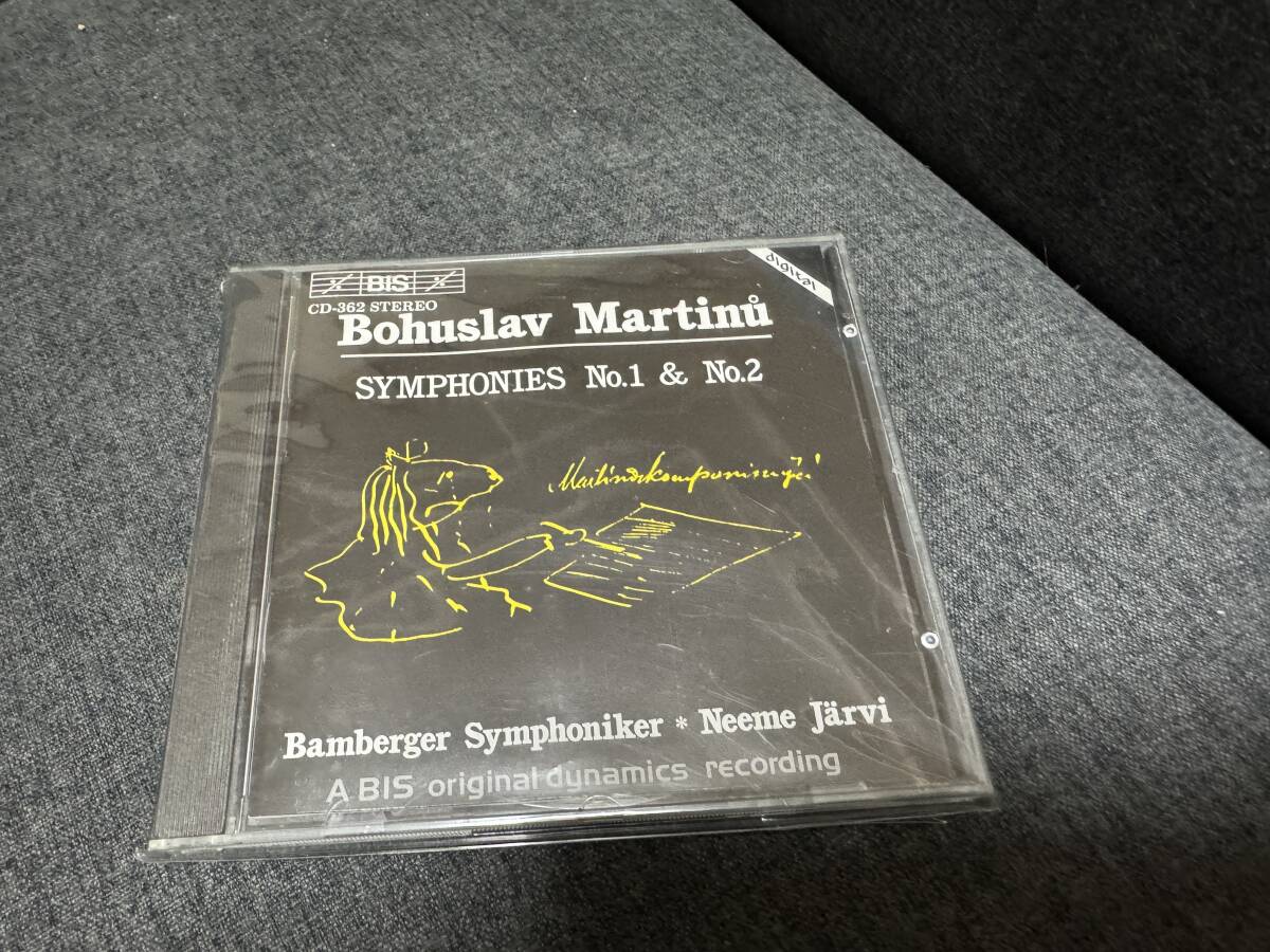 ■マルティヌー/交響曲第1番、2番...........ネーメ・ヤルヴィ指揮バンベルグ交響楽団. BIS拍卖