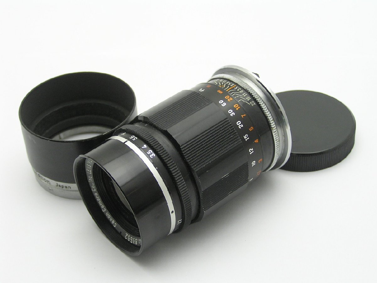 1円★ハローカメラ★7707 キャノン CANON LENS 100mm F3.5 Lマウント L39 No.88582【レンズ:要清掃】動作品ジャンク 即決有り拍卖