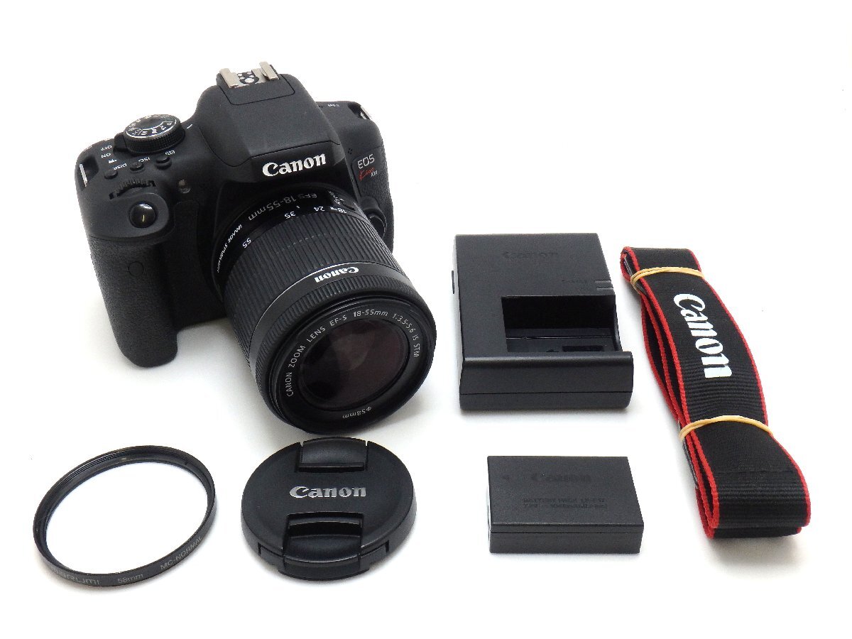 1円★ハローカメラ★7715 キャノン Canon EOS Kiss X8i EF-S18-55mm F3.5-5.6 IS STM 約2420万画素 動作品 即決あり拍卖