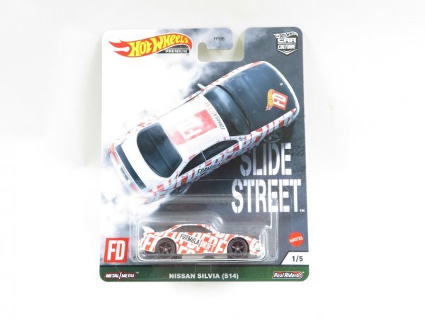 (105) 未開封 ホットウィール プレミアム NISSAN SILVIA S14 日産 シルビア スライドストリート カーカルチャー拍卖