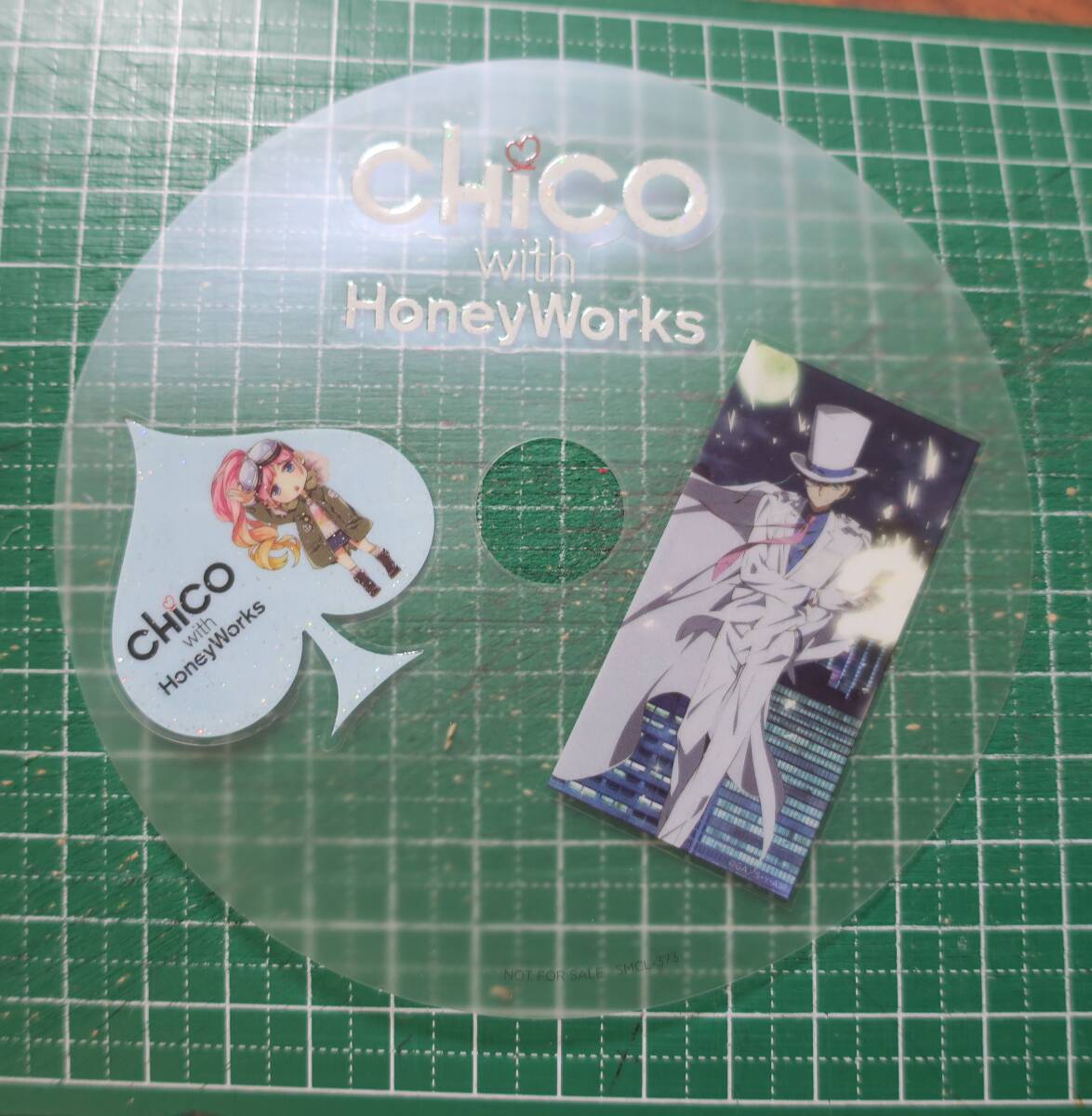 まじっく快斗1412CHiCO with HoneyWorksアイのシナリオ特製3Dラメステッカー3種ジャケットSDキャラ青山剛昌SMCL-373ロゴ怪盗キッド黒羽快斗拍卖
