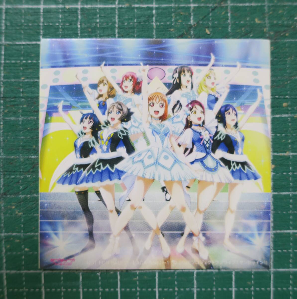 Aqours,Saint Snow初回Journey to the Sunshine封入特典ミニAqours輝きシール第2弾ジャケットイラストシールCDラブライブ!サンシャイン!!拍卖