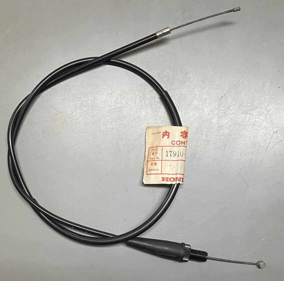 TLR200(MD09) スロットルケーブル 純正部品 (17910-KJ2-000 トライアル 廃番部品 アクセルワイヤー)拍卖