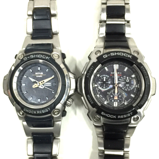カシオ ジーショック MTG MTG-1000 腕時計 黒文字盤 他 CASIO G-SHOCK MTG-100 計2点 まとめ セット A19290拍卖