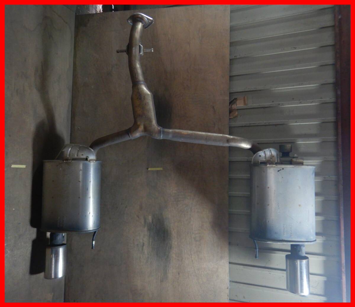 (Q35) LEXUS IS 純正マフラー リアピース 23105/13119 FUTABA マフラーカッター溶接品拍卖