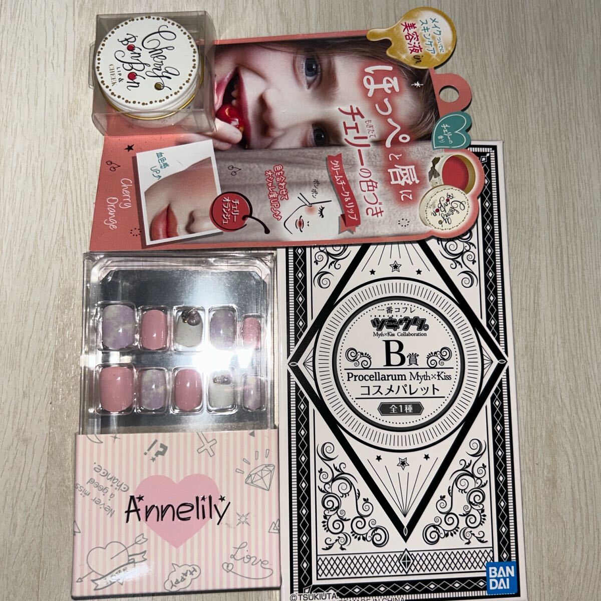 ツキウタ。コスメパレット付コスメセット int-3/324053拍卖