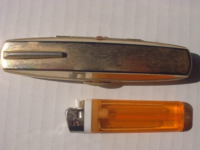 老眼鏡携帯ケース ペンタイプ KANDA 金属製 老眼鏡入り カンダオプティカル  レトロ拍卖