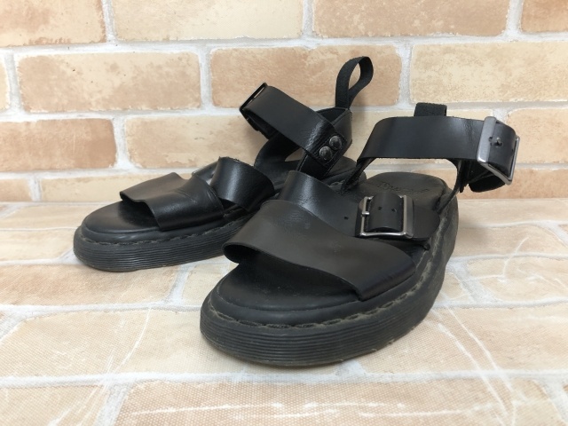 Dr.Martens ドクターマーチン GRYPHON サンダル ブラック UK4 111430915#2拍卖