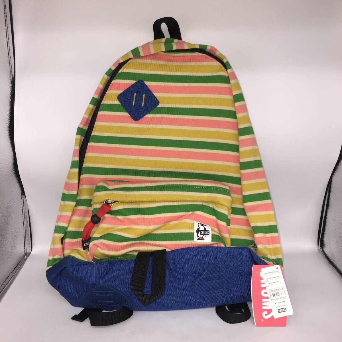 CHUMS リュック バックパック Day Pack カバン マルチカラー ネイビー チャムス拍卖