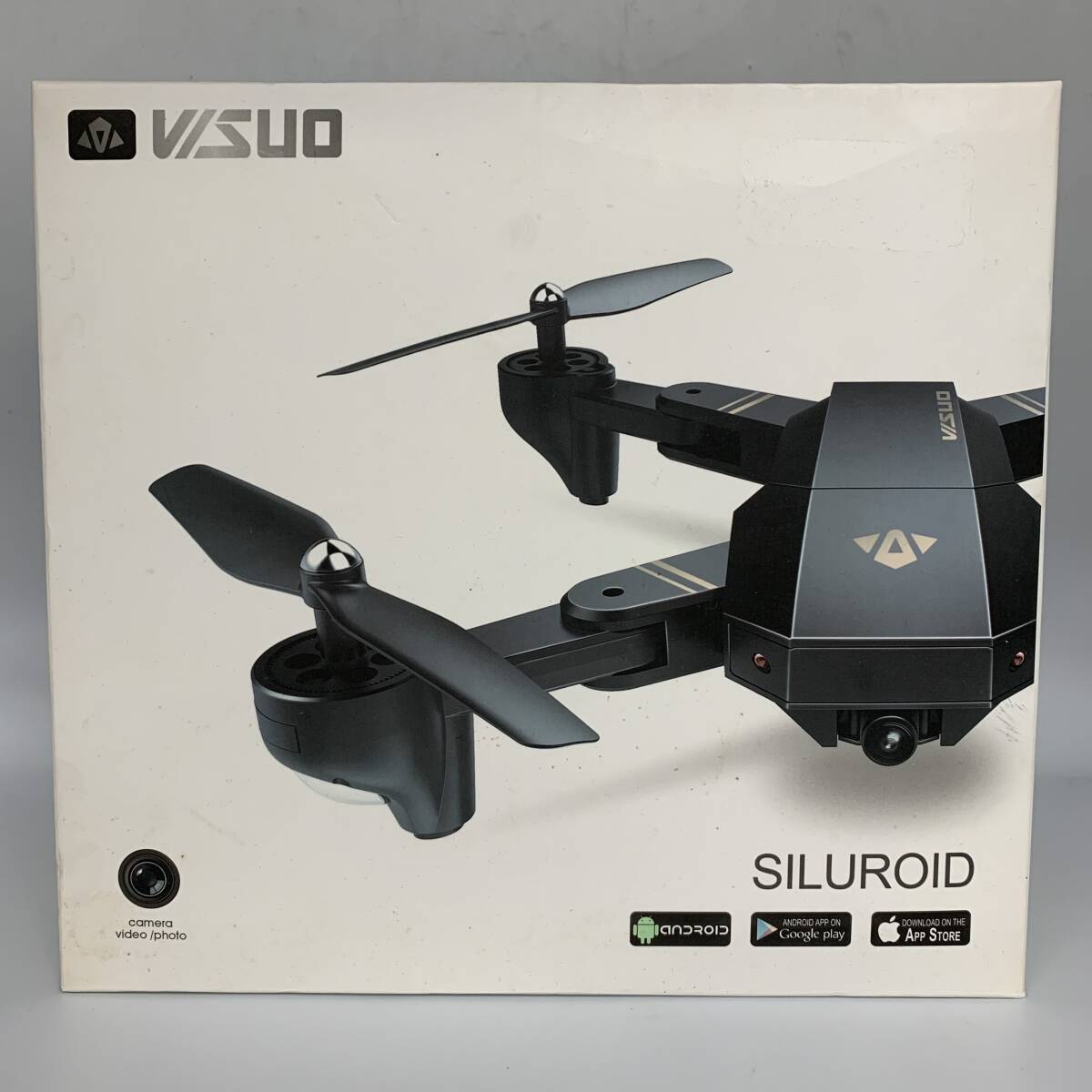 VISUO SILUROID ドローン 動作確認済 ケーブル欠品 現状品拍卖