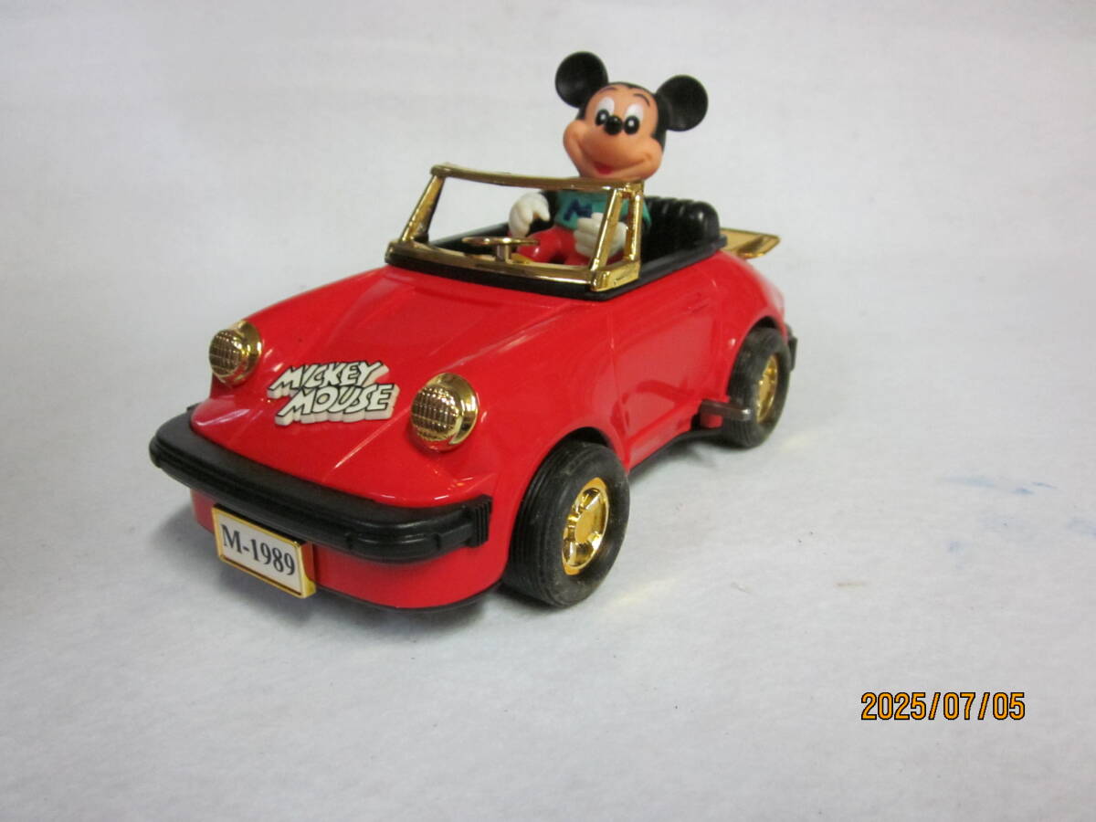ディズニー ★ ミッキーマウス ★ ポルシェ ★ MADE IN JAPAN 増田屋 1983年 当時もの拍卖