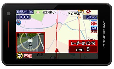 ☆未使用品!Yupiteru ユピテル SUPER CAT レーザー&レーダー探知機【VK-2000】☆拍卖
