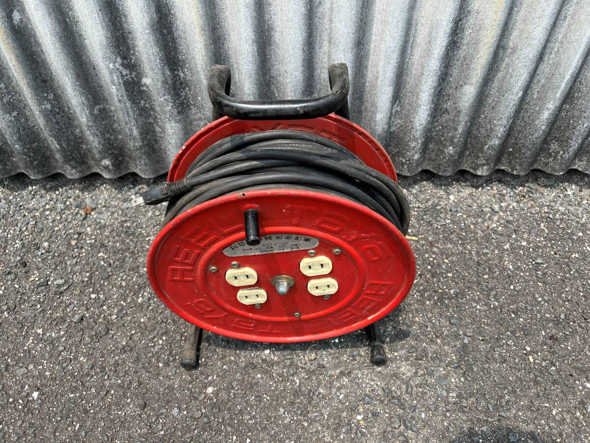 東洋変圧器株式会社 ドラムコード AC-30MS 100V トーヨーリール 屋内用拍卖