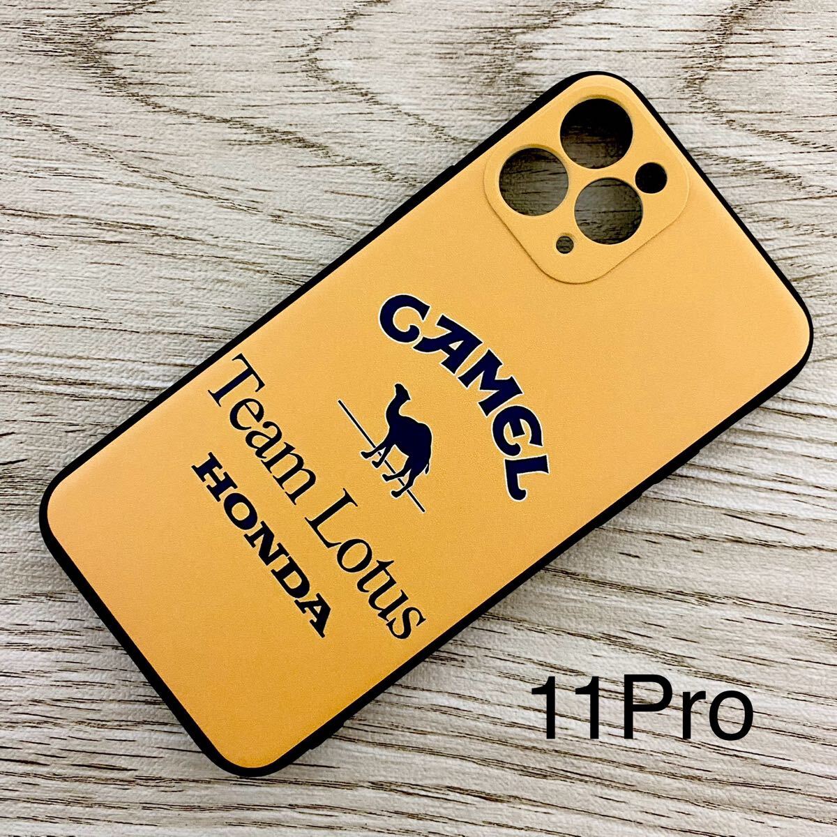 キャメル ロータス ホンダ iPhone 11 Pro ケース F1 アイルトン・セナ スマホ拍卖