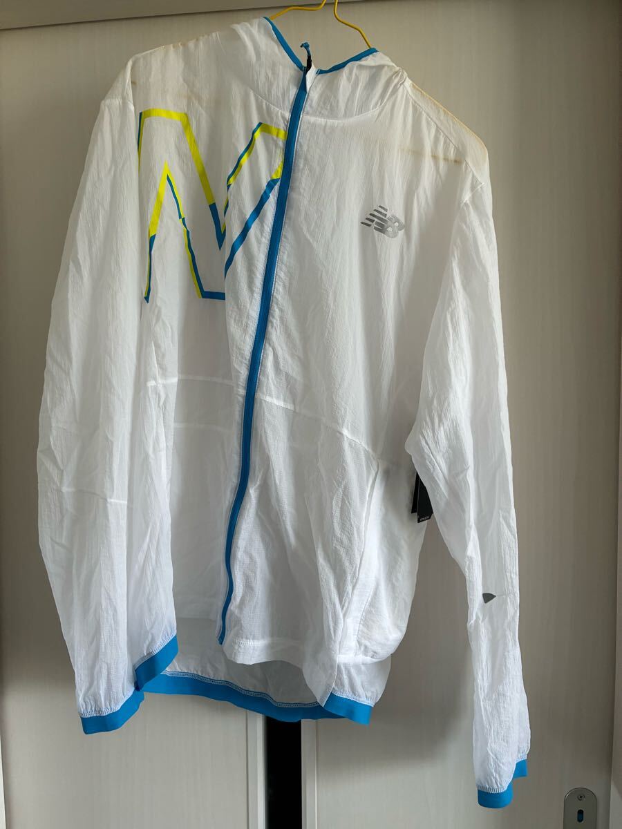未使用 NB ニューバランス メンズMサイズ 定価11,990円 ML01238 ランニング ナイロン ジャケット拍卖