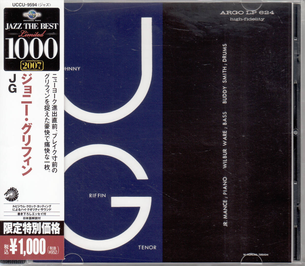 ◆送料無料◆ジョニー・グリフィン/JG p2869拍卖