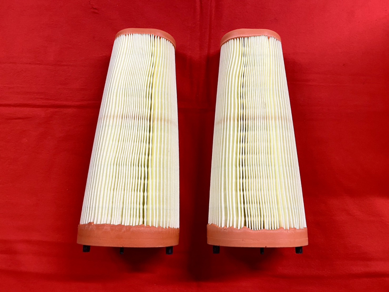 PORSCHE ポルシェ 981/718 4.0L ボクスター・ケイマン・GT4・スパイダー対応 純正エアクリーナー 2個セット 品番:981.110.130.00拍卖