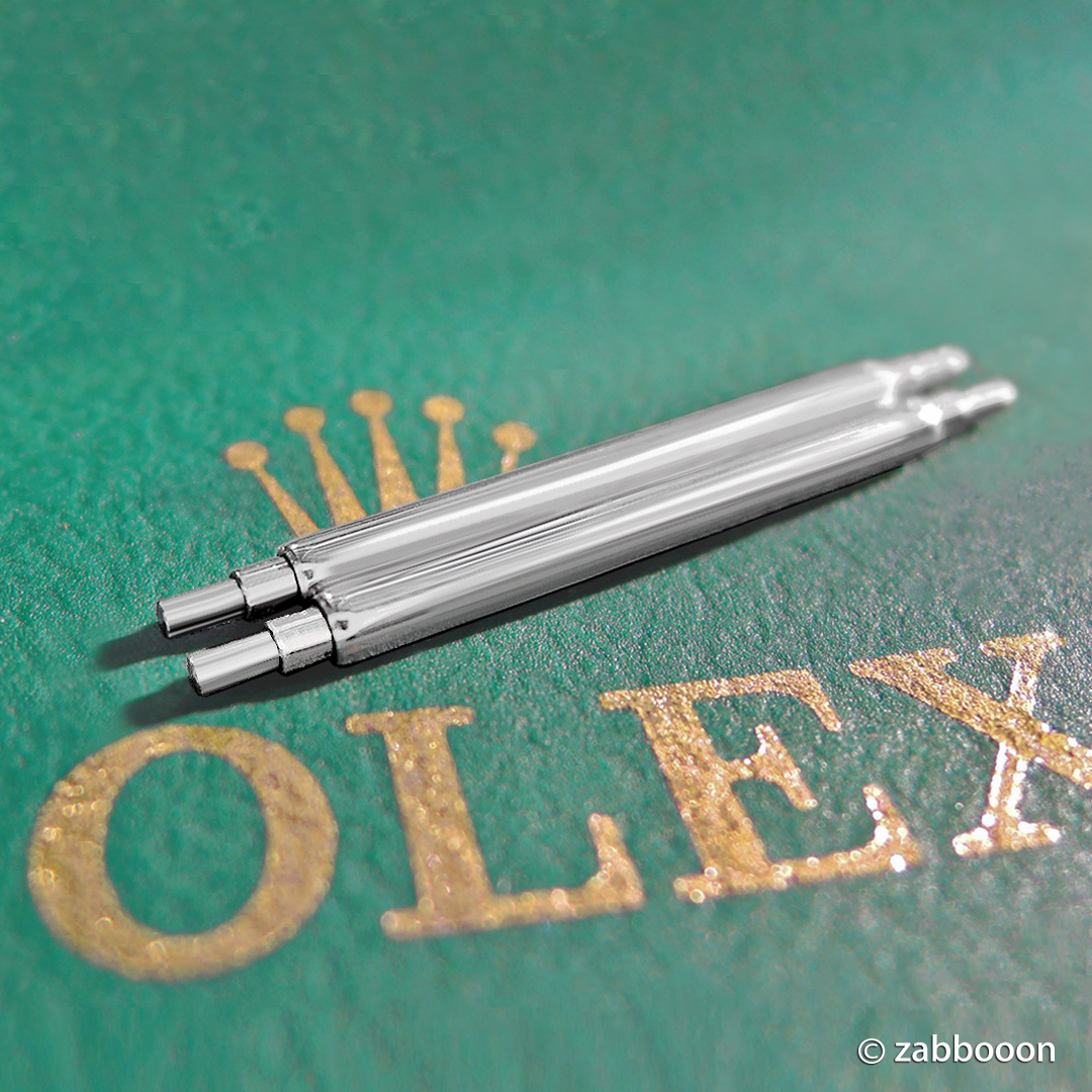 ロレックス純正 バネ棒 19mm 1セット【極めて美品】ヴィンテージ 1500 1501 1002 5500 6426 6694 6263 6265 6240 6262 6239 6241拍卖