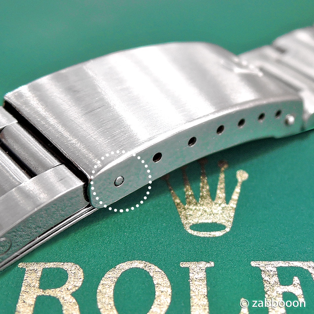 ロレックス 78350 クラスプ バックル 代用バネ棒 オイスターブレス エアキング 14000 14010 14000M デイト 15200 15210 デイトナ 6263 6265拍卖