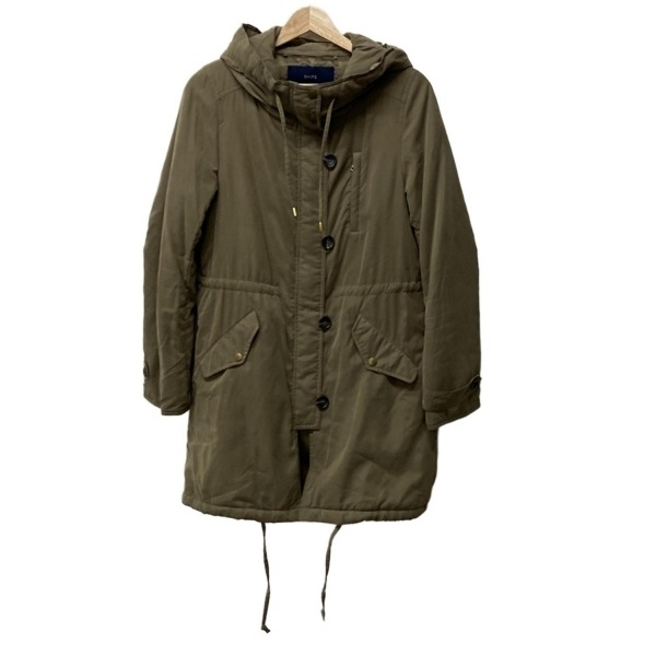 シップス SHIPS サイズ38 M - カーキ レディース 長袖/中綿/秋/冬 美品 コート拍卖