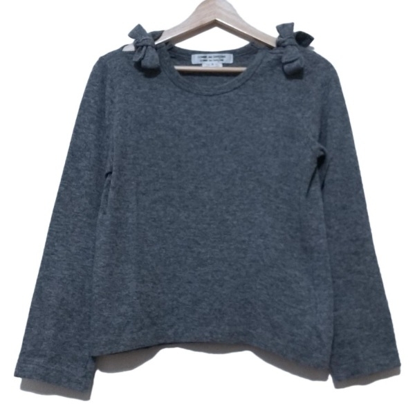 コムデギャルソンコムデギャルソン COMMEdesGARCONS COMMEdesGARCONS 長袖セーター/ニット サイズS - ウール グレー レディース AD2014拍卖