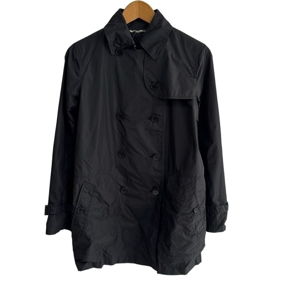 バーバリーロンドン Burberry LONDON サイズ38 L - 黒 レディース 長袖/パッカブル/ナイロンコート/春/秋 コート拍卖