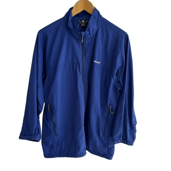 モンベル mont-bell ブルゾン サイズXL - ブルー メンズ 長袖/ジップアップ/春/秋 ジャケット拍卖