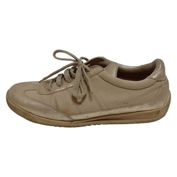 マークジェイコブス MARC JACOBS スニーカー 37 1/2 - ベージュ×ゴールド レディース 靴拍卖