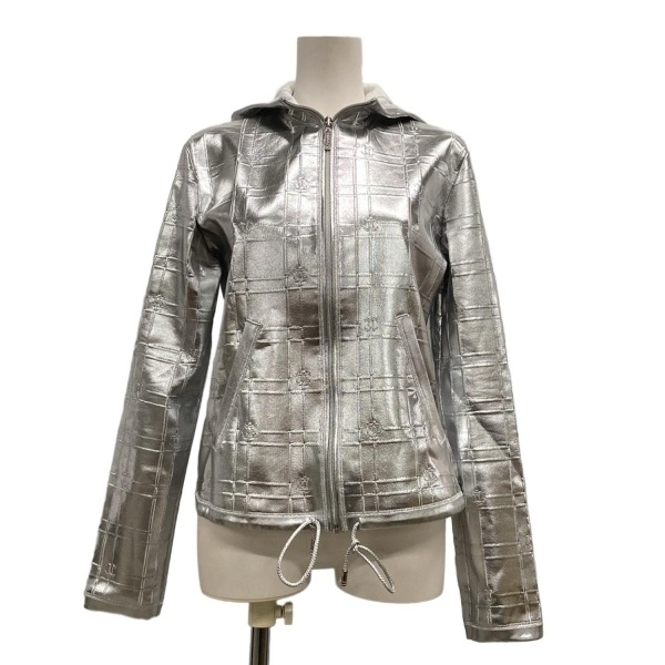 シャネル CHANEL ブルゾン サイズ38 M P78747 -コットン シルバー レディース 美品 ジャケット拍卖